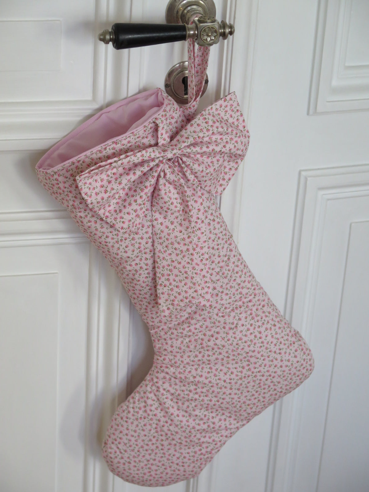 CUSTOM BOW CHRISTMAS STOCKING