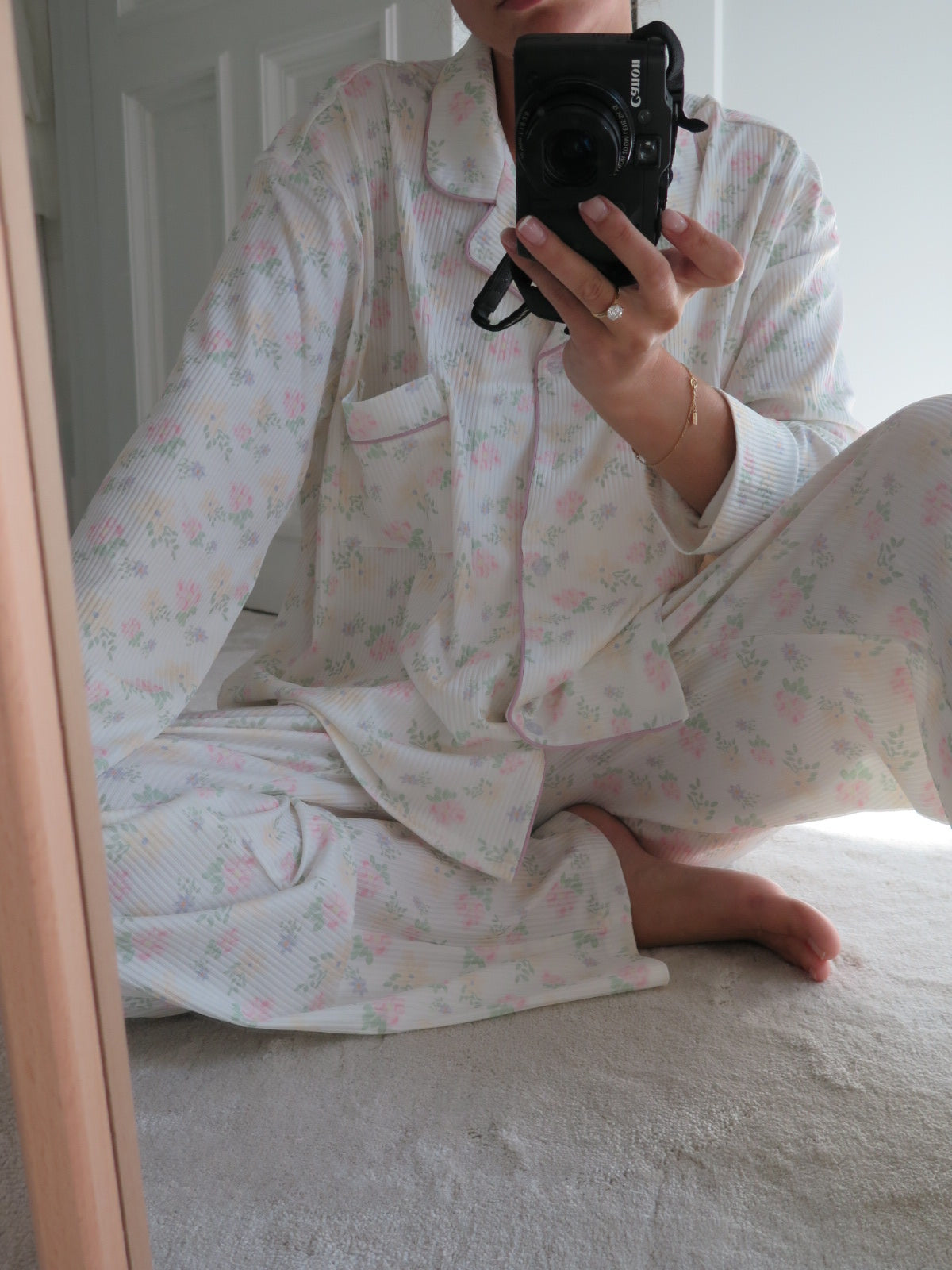 VINTAGE MAOU PRINT PYJAMAS SET