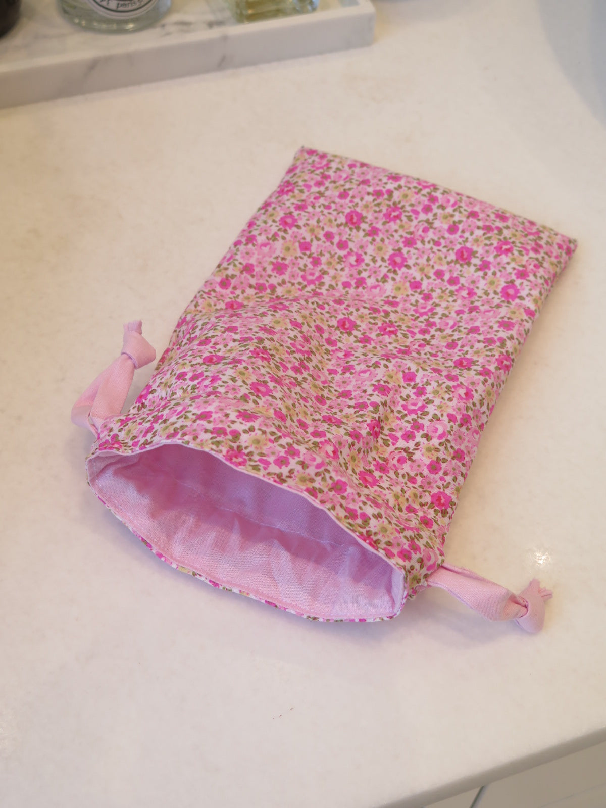 MAKEUP BRUSH BAG PINK CANDY