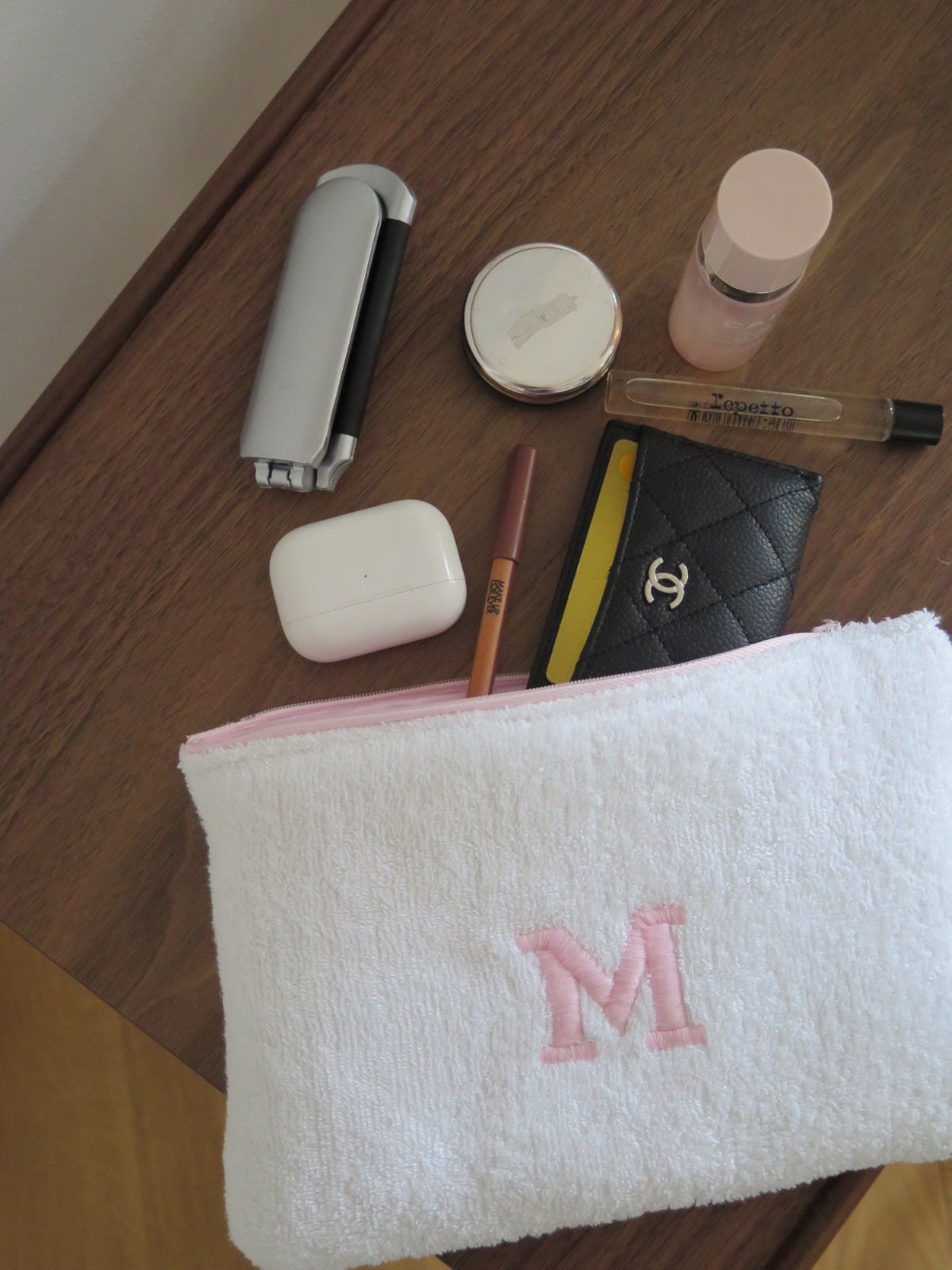 CUSTOM TERRY FLAT POUCH