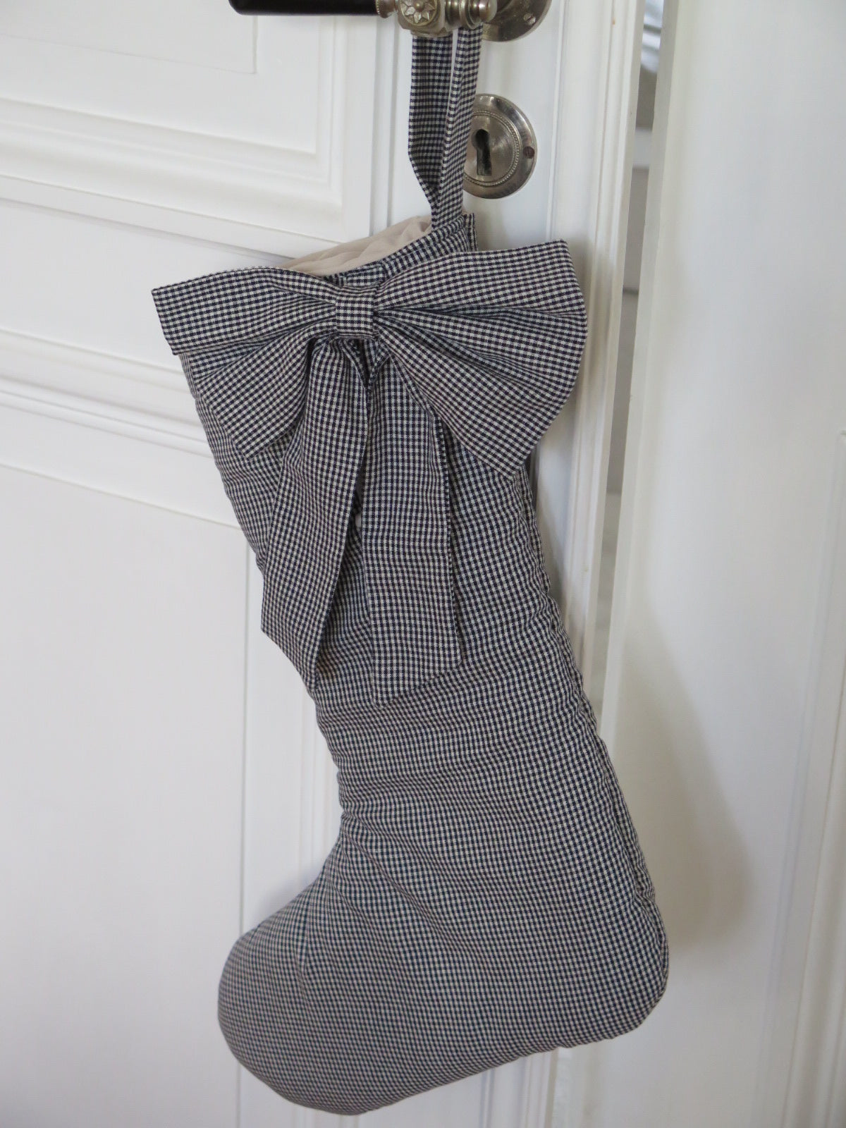 CUSTOM BOW CHRISTMAS STOCKING