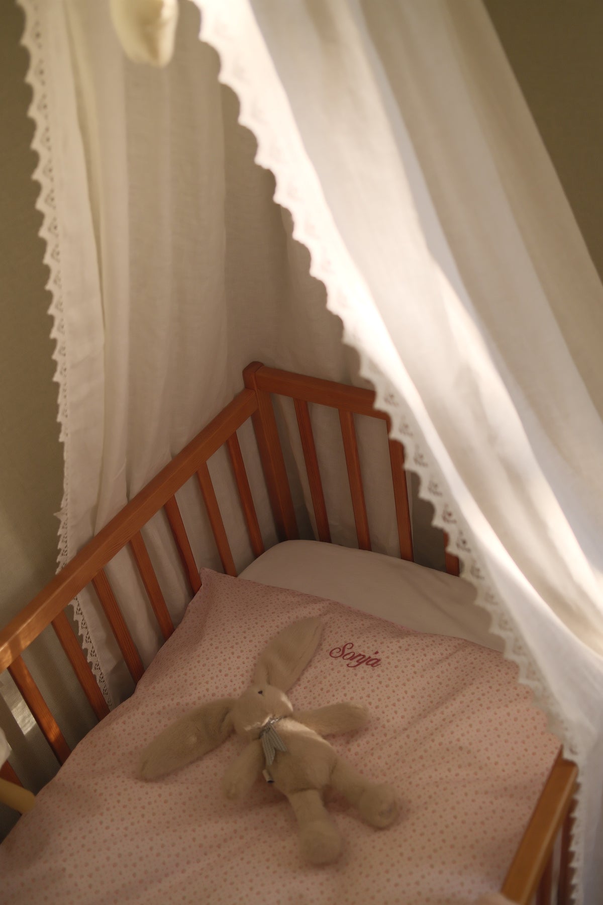 PETITE FLEUR BABY CRIB DUVET COVER