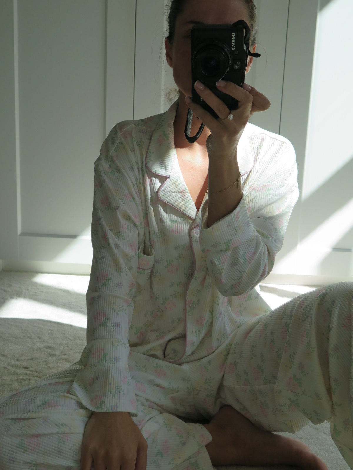 VINTAGE MAOU PRINT PYJAMAS SET