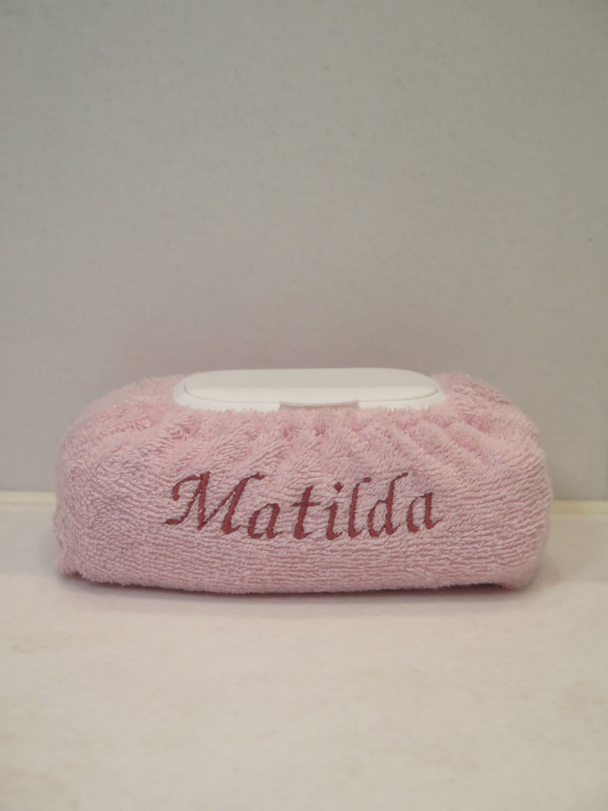 WET WIPE COVER CUSTOMIZED TERRY