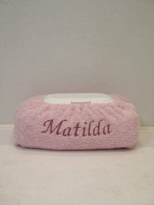 WET WIPE COVER CUSTOMIZED TERRY