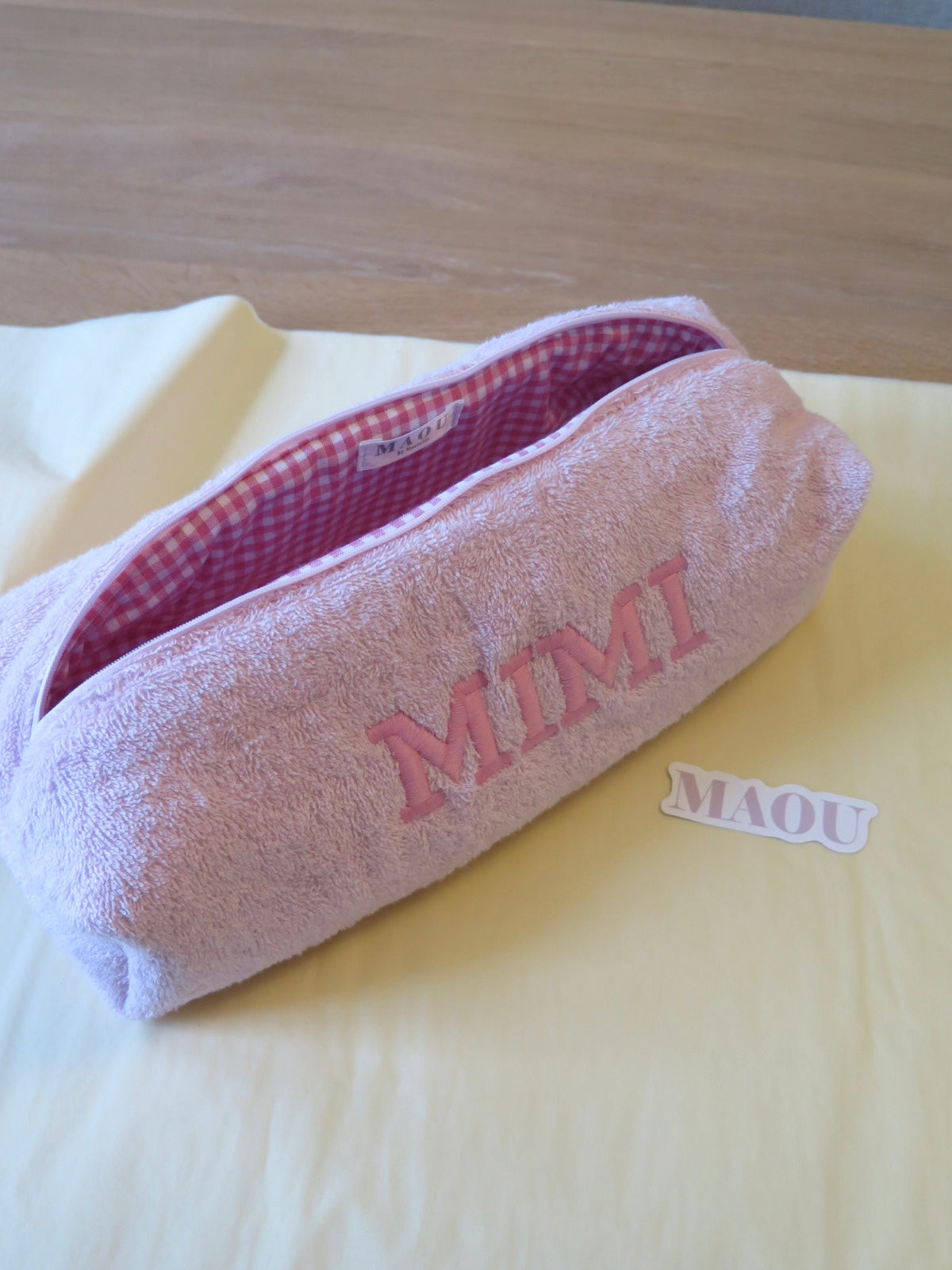 CUSTOM PINK TERRY
