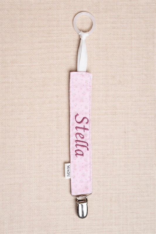 PACIFIER CLIP PETITE FLEUR