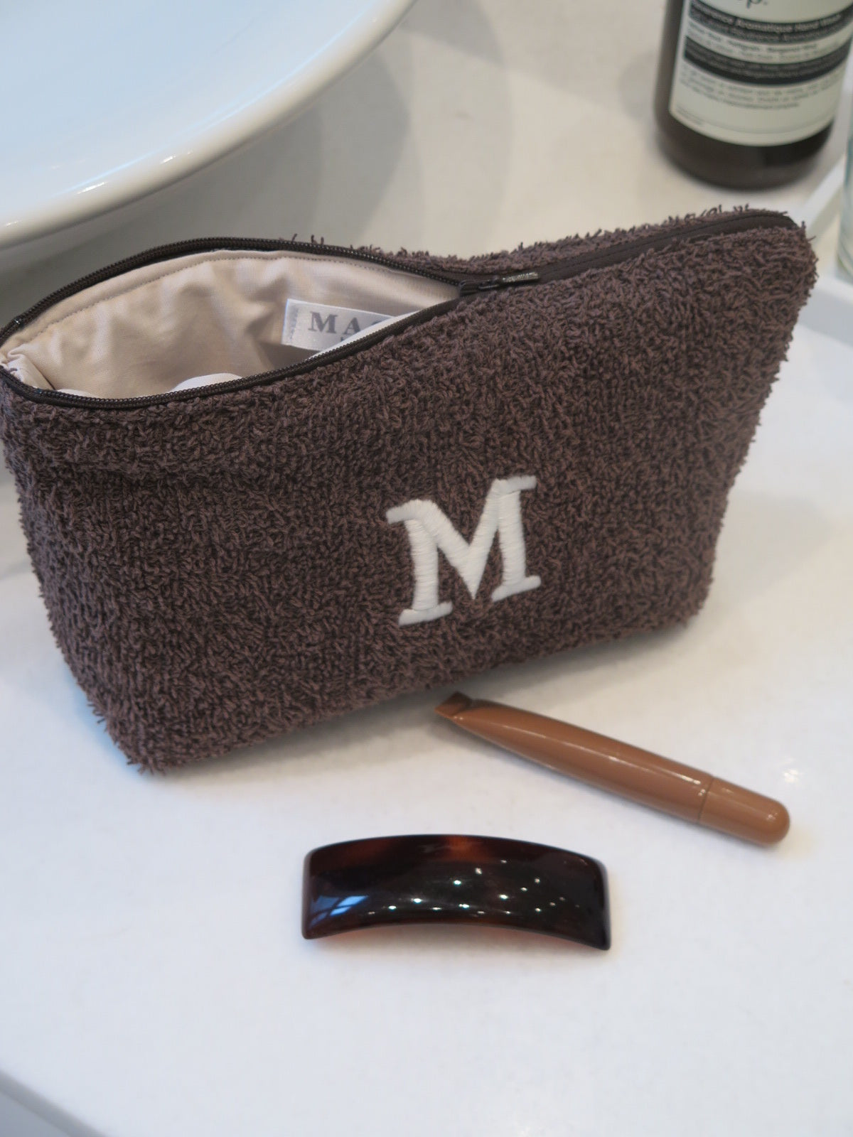 BAG IN BAG POUCH BROWN