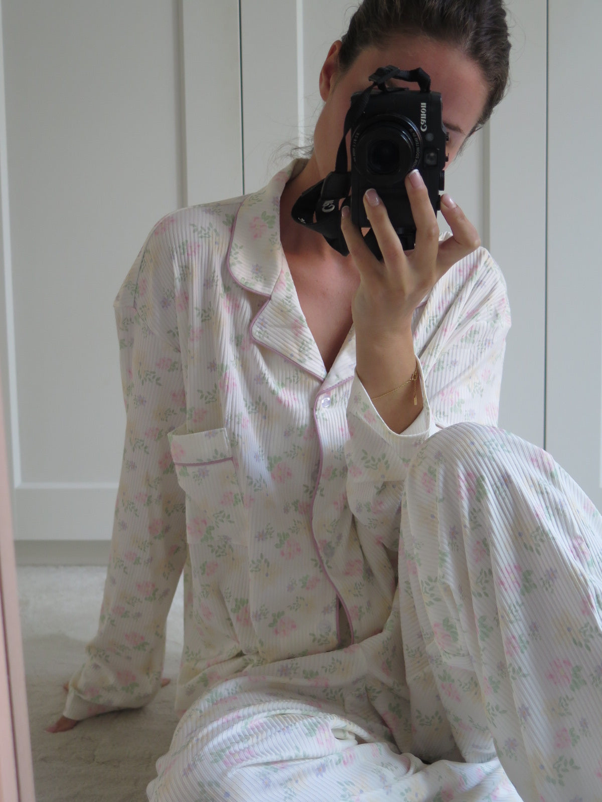 VINTAGE MAOU PRINT PYJAMAS SET