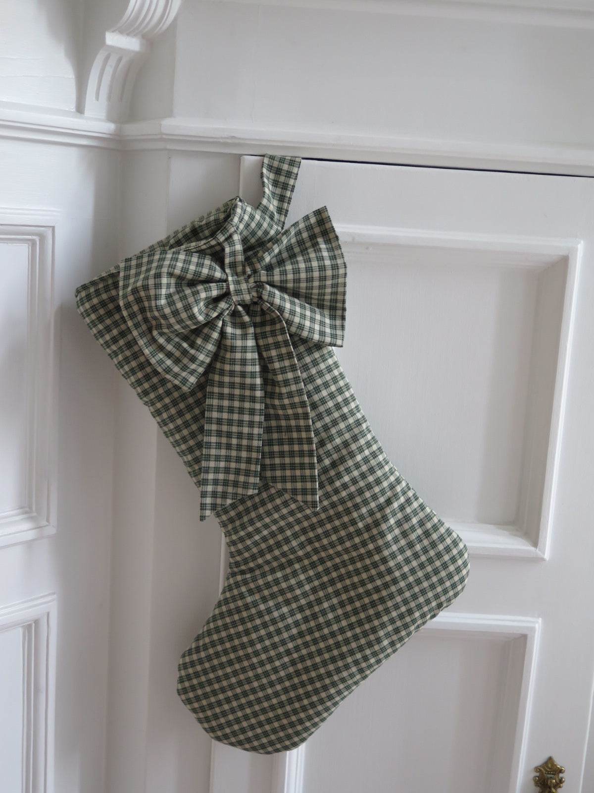 BOW CHRISTMAS STOCKING DIGITAL PATTERN