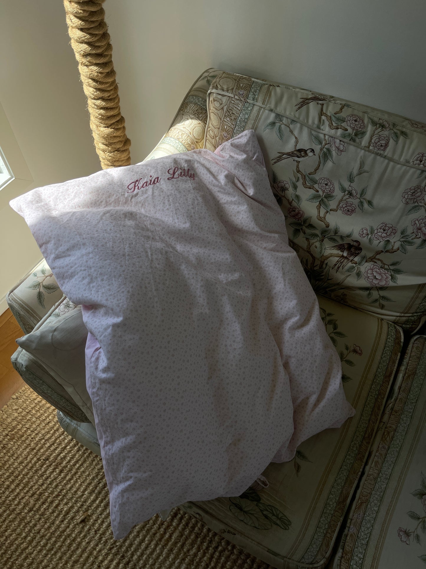 PETITE FLEUR BABY CRIB DUVET COVER