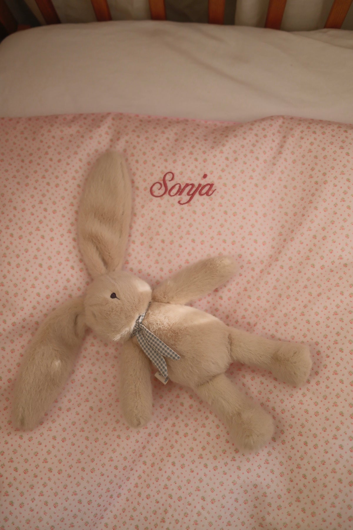PETITE FLEUR BABY CRIB DUVET COVER