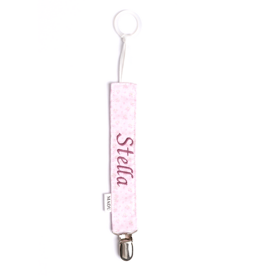PACIFIER CLIP PETITE FLEUR